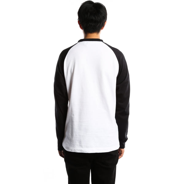 - T-Shirt New Star Sleeve 3-Stripes Adidas Black/White Long -