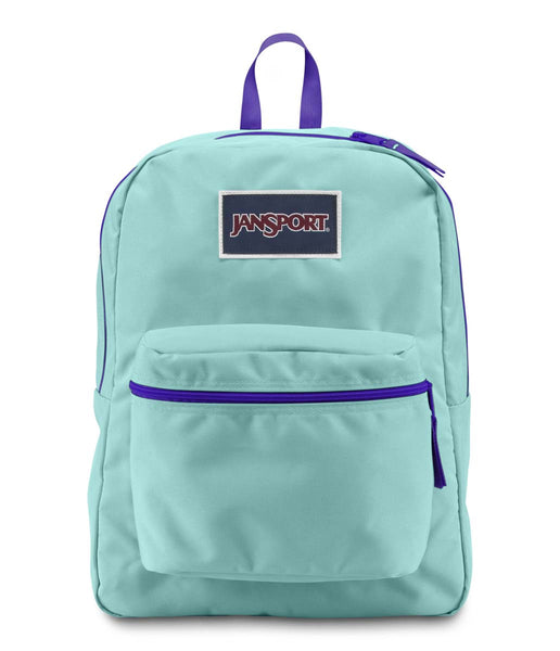 JANSPORT Overexposed Backpack - Aqua Dash/Violet Purple JANSPORT Overexposed Backpack - Aqua Dash/Violet Purple