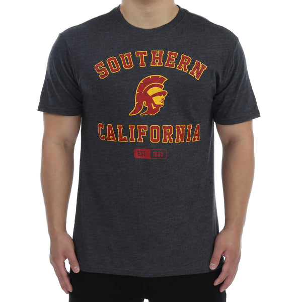 USC Trojans Women's Worn SC Interlock T-Shirt - Cardinal - New Star