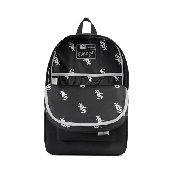 herschel backpack black and white Herschel x MLB Chicago White Sox Heritage Backpack - Black