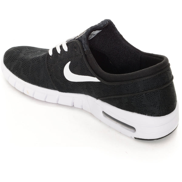 Nike sb stefan janoski max black white best sale