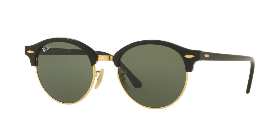 RAYBAN CLUBROUND SUNGLASSES BLACK