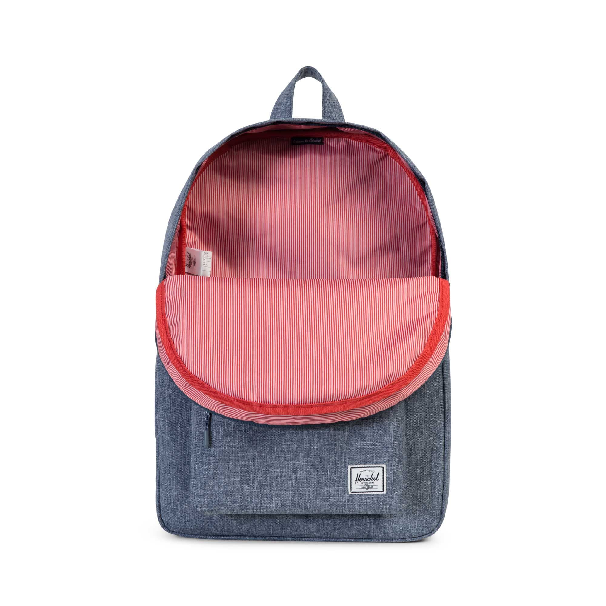 herschel backpack dark chambray crosshatch Herschel Classic Backpack