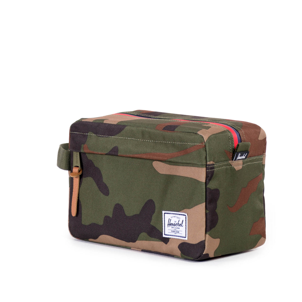 Herschel Chapter Travel Kit - Woodland Camo