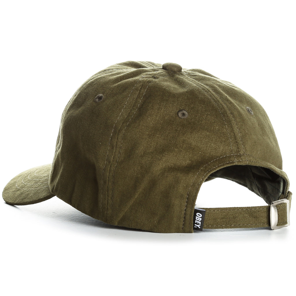 Obey Jumble Bar IIl 6 Panel Hat - Army