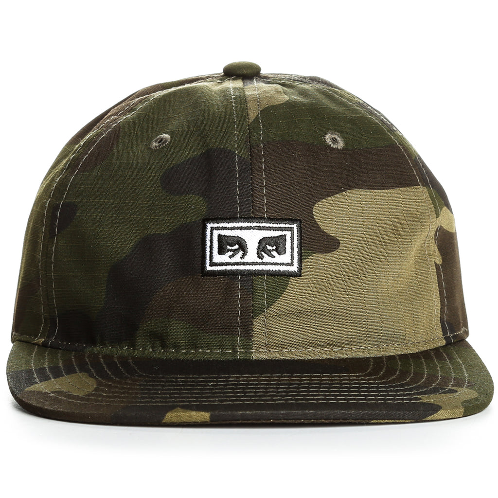 Obey Overthrow 6 Panel Hat - Camo
