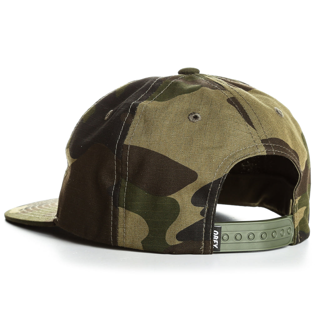 Obey Overthrow 6 Panel Hat - Camo