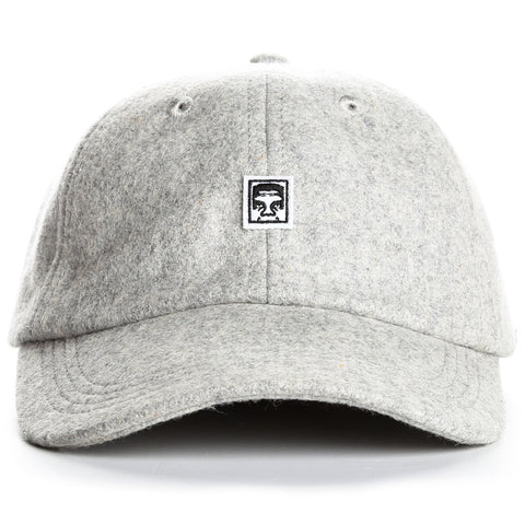 Obey Eighty Nine 6 Panel Hat - Heather Grey