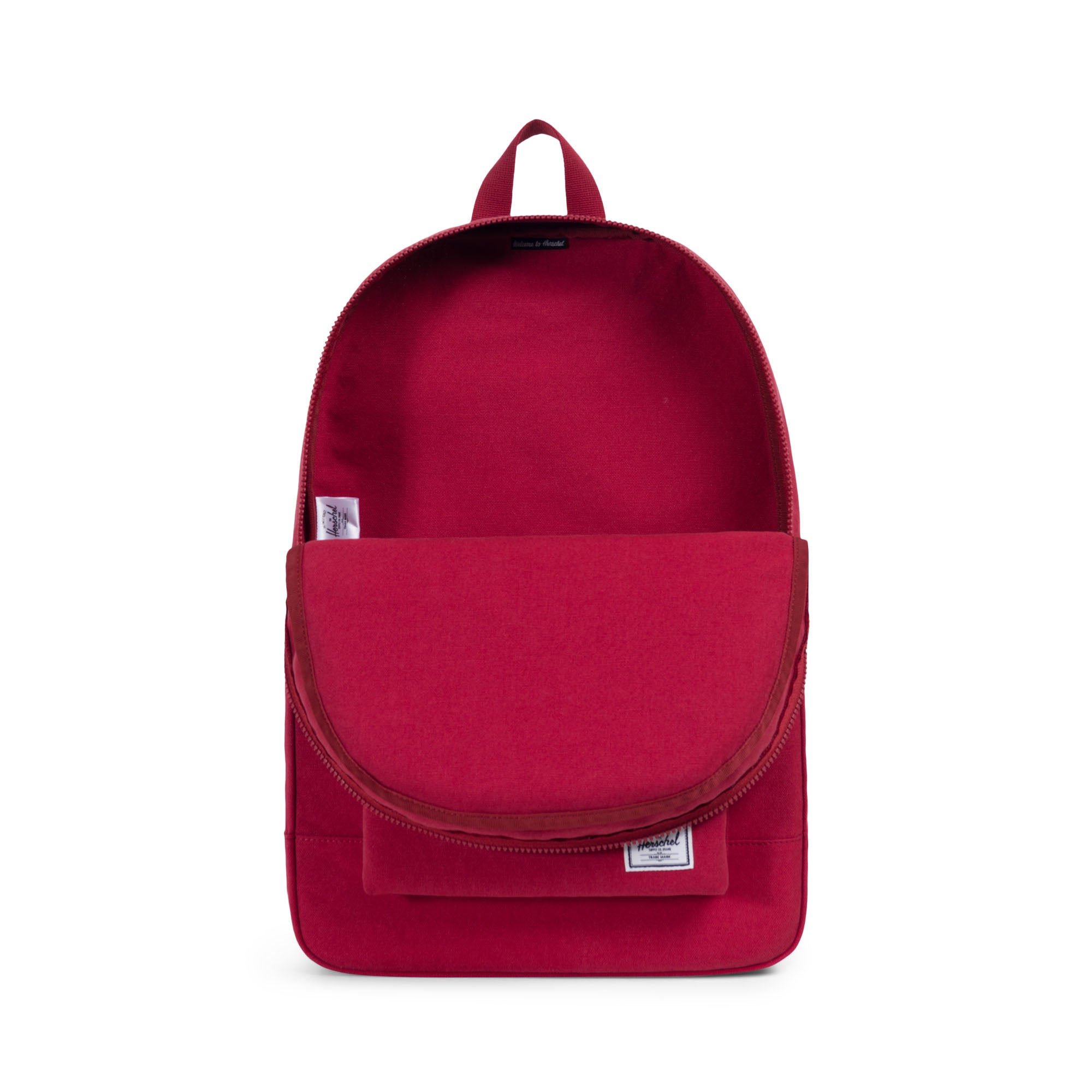 Herschel Cotton Casuals Collection Daypack Backpack - Brick/Red - New Star Herschel Cotton Casuals Collection Daypack Backpack - Brick/Red - New Star