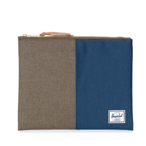Herschel Large Network Pouch - Beech/Navy