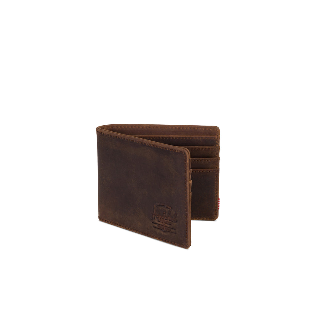 Herschel Roy Wallet - Brown Nubuck Leather