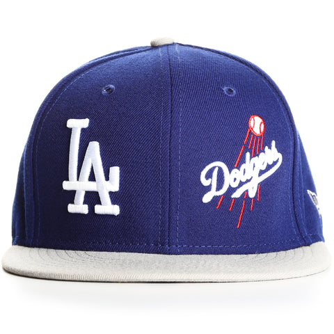 New Era 9Fifty Y2K NE Double Whammy Los Angeles Dodgers Snapback - Blue
