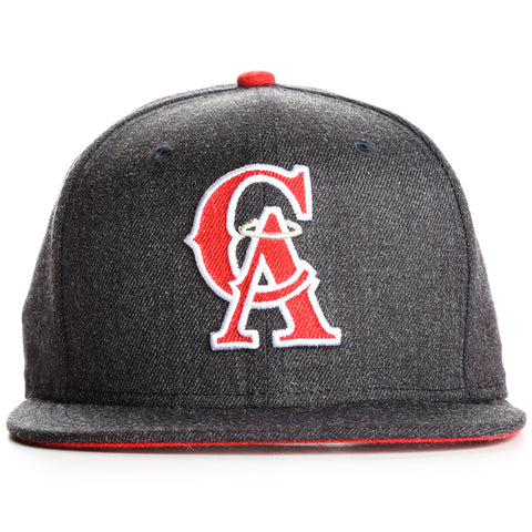 New Era 9Fifty Heather Hype Snapback California Angels - Heather Charcoal