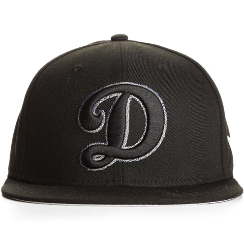 New Era 9Fifty Squad Twist Snapback - Los Angeles Dodgers D Logo Black/White