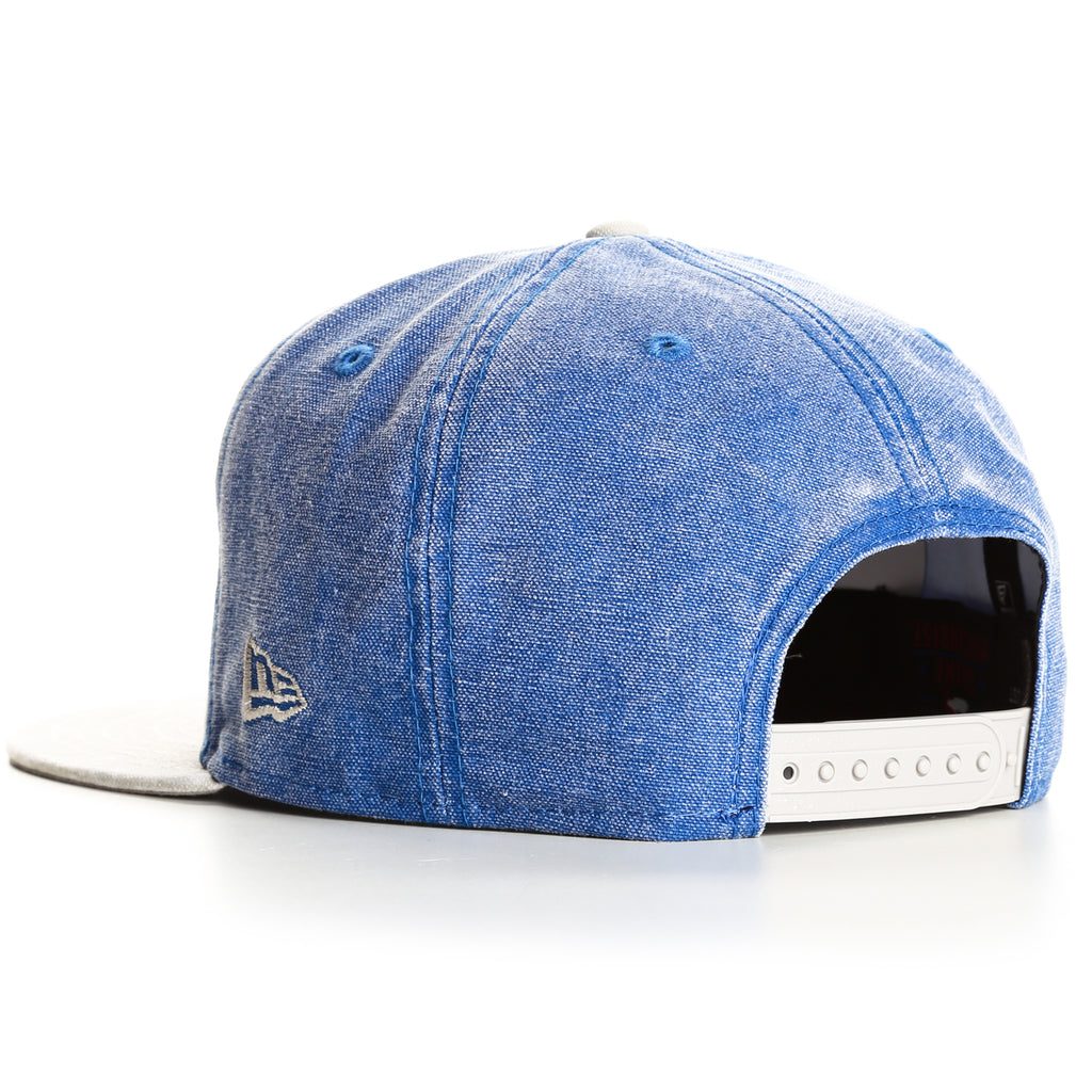New Era 9Fifty Rugged Canvas Snapback Los Angeles Dodgers D Logo - Blue