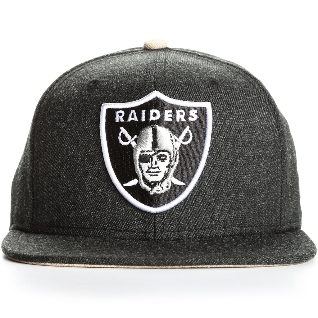 New Era 9Fifty Heather Hype Snapback Oakland Raiders - Heather Charcoal