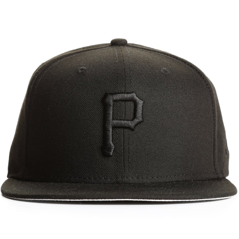 New Era 9Fifty Pittsburgh Pirates Baycik Snapback - Blackout