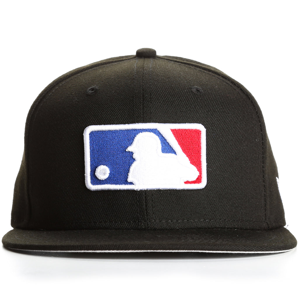 New Era 950 Major League Baseball Basic MLB Logo Snapback Hat (BK) Men's Cap