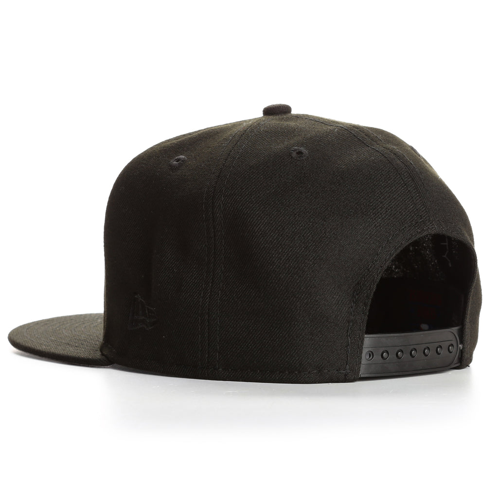 New Era 9Fifty Los Angeles Dodgers D Logo Basic Snapback - Blackout