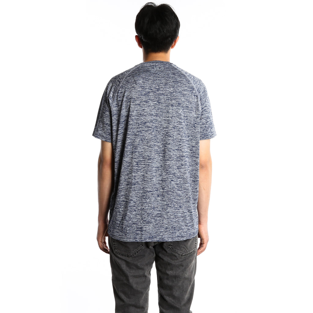 Under Armour Mens Tech Short Sleeve Shirt - Academy Steel