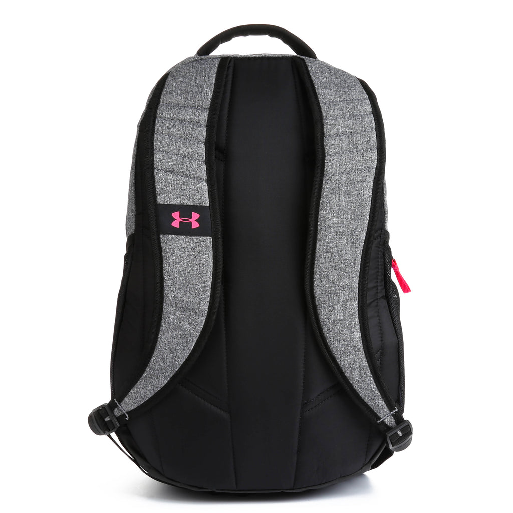 Under Armour Hustle 3.0 Backpack - Heather Grey / Pink
