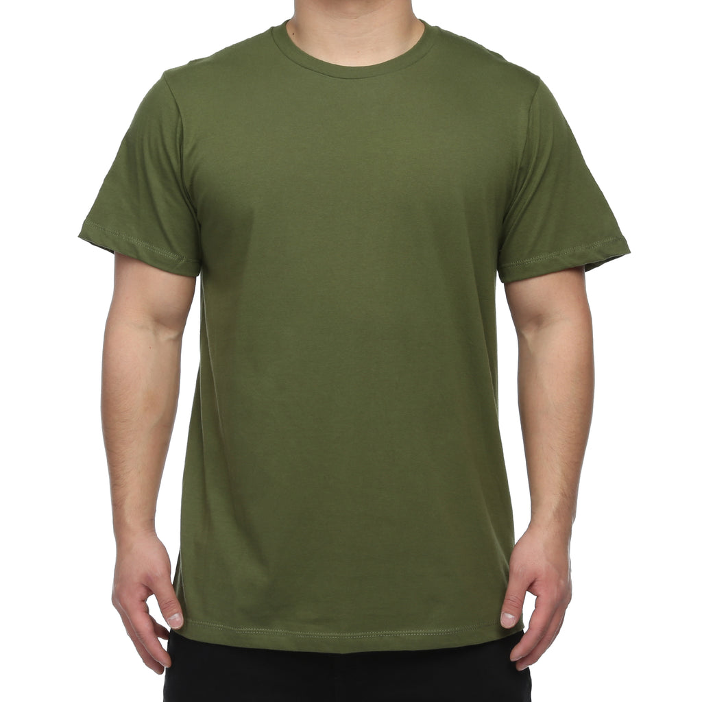 New Star Ultra Soft S/S Crew Tee - Army Green