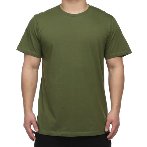 New Star Ultra Soft S/S Crew Tee - Army Green