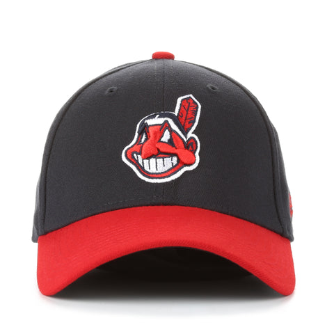 New Era 39Thirty Team Classic Stretch Fit Cap - Cleveland Indians/Navy