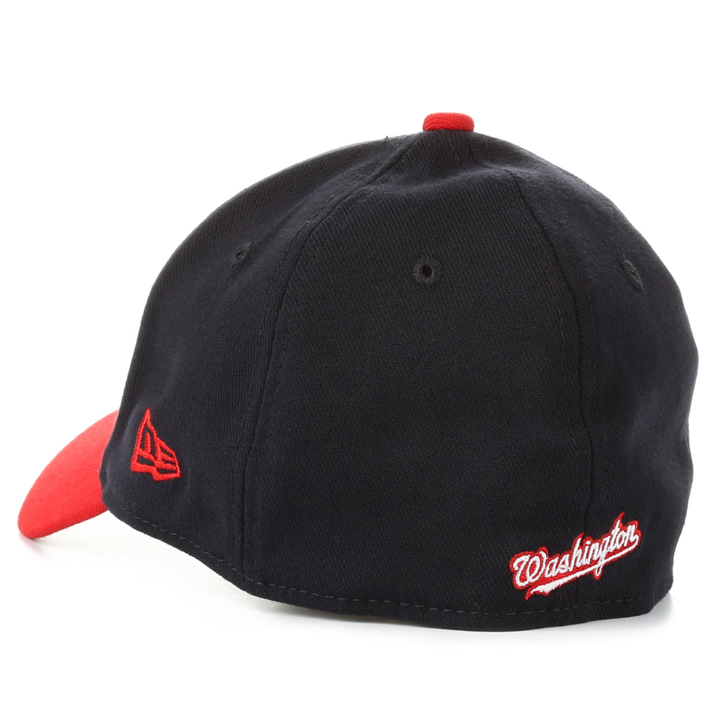 New Era Men's Washington Nationals Black Club 39Thirty Stretch Fit