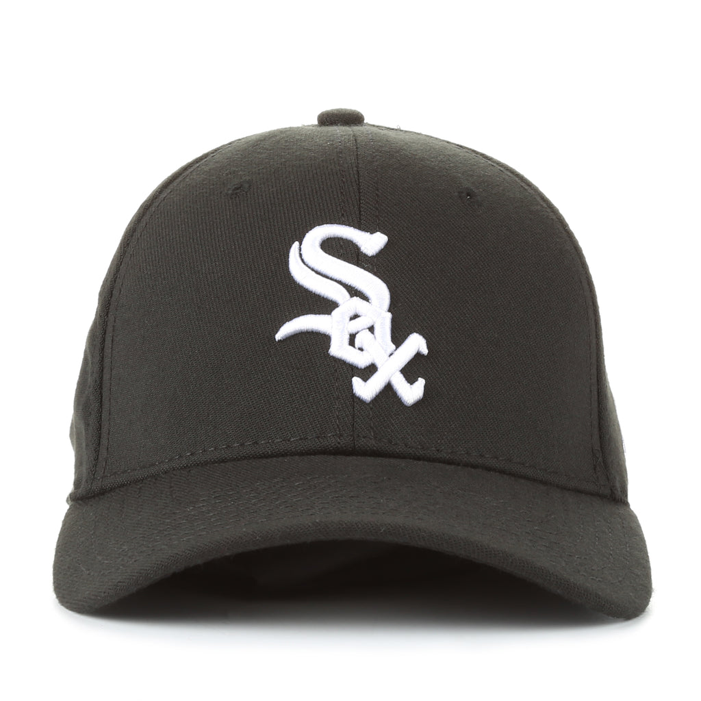 New Era 39Thirty Team Classic Stretch Fit Cap - Chicago White Sox/Black