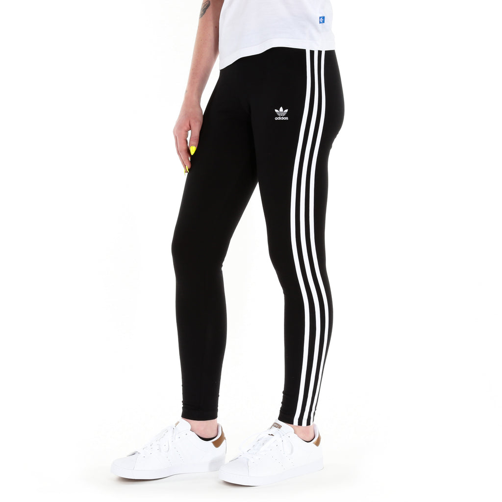 Adidas 3 Stripes Leggings - Black