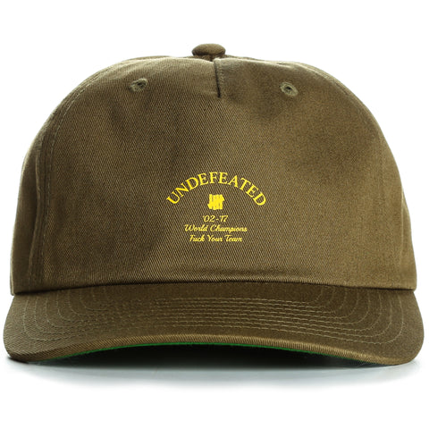 Undefeated Champion Strapback - Olive