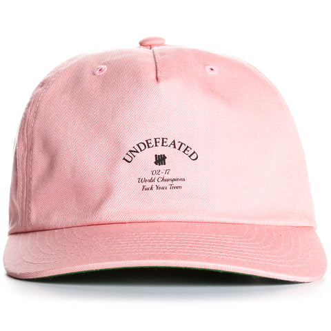 Undefeated Champion Strapback - Pink