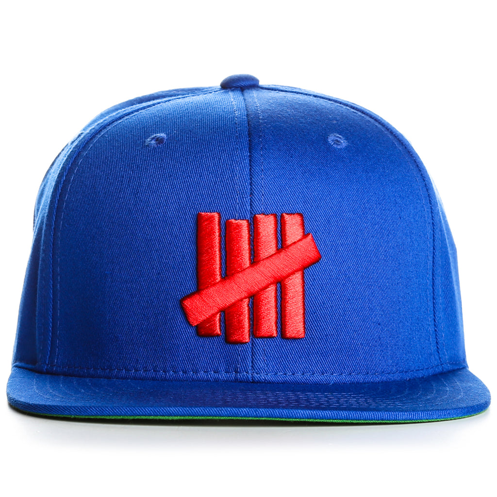 Undefeated 5 Strike Snapback - Blue