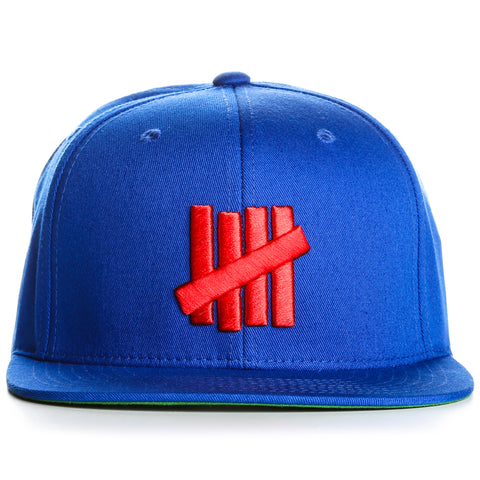 Undefeated 5 Strike Snapback - Blue