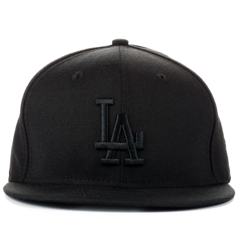 New Era 59Fifty Fitted Cap - Los Angeles Dodgers/Black/Black