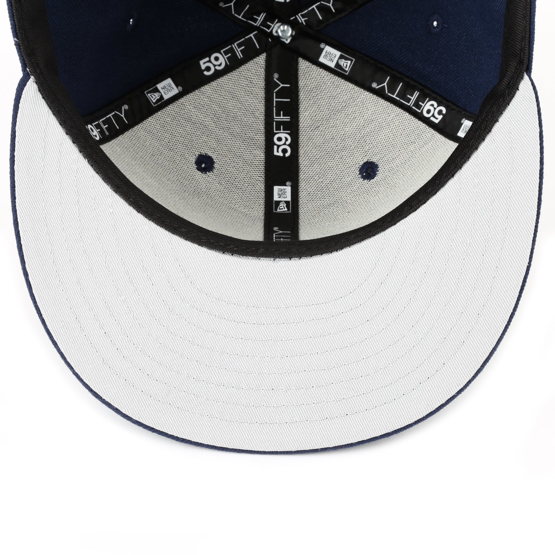 Dallas Cowboys New Era 59FIFTY Fitted Hat - White/Navy