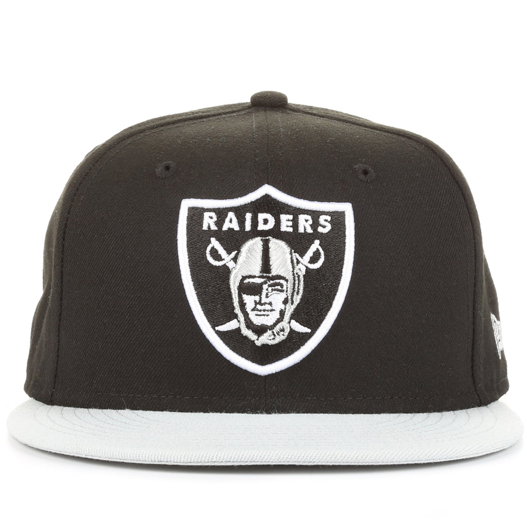 New Era 59Fifty Team Fitted Cap - Oakland Raiders/Black