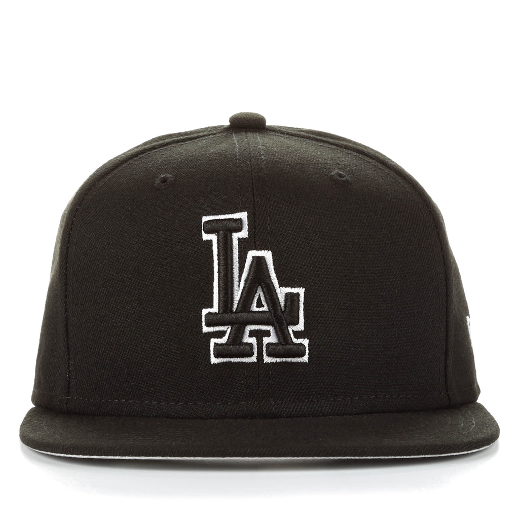 New Era 59Fifty League Basic Fitted Cap - Los Angeles Dodgers/Black