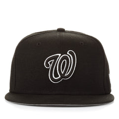 New Era 59Fifty League Basic Fitted Cap - Washington Nationals/Black - New  Star