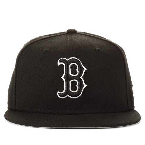New Era 59Fifty League Basic Fitted Cap - Boston Red Sox/Black