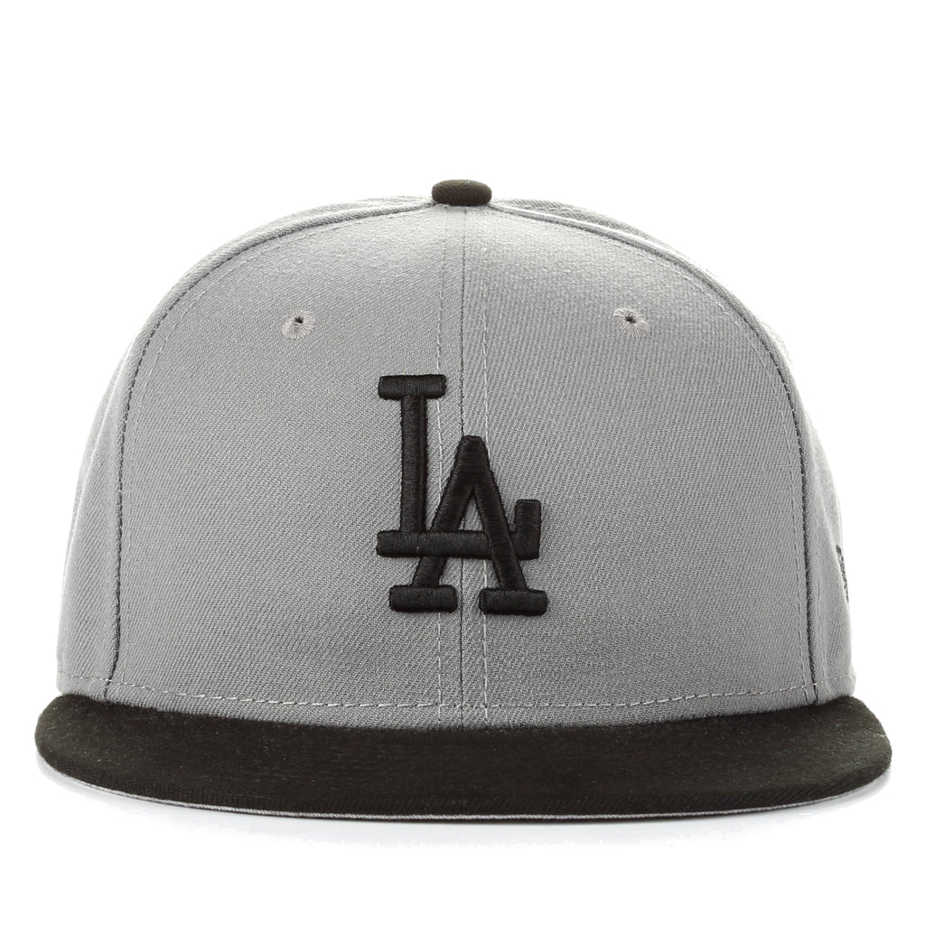 New Era 59Fifty MLB Basic Fitted Cap - Los Angeles Dodgers/Storm Grey