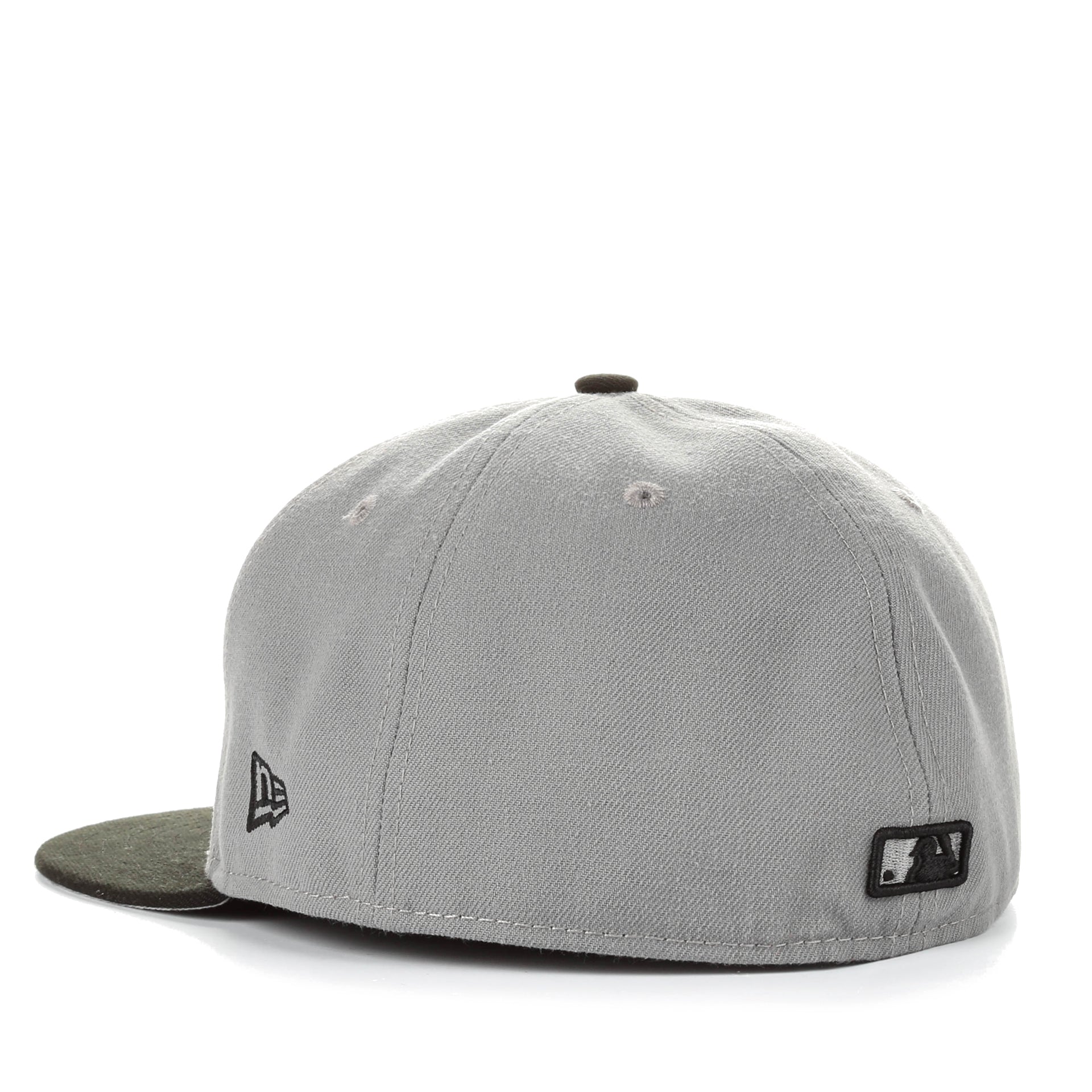 Official New Era LA Dodgers Essential Grey 59FIFTY Fitted Cap