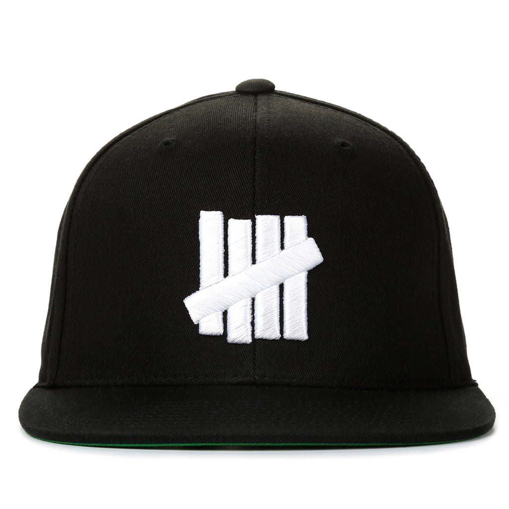 Undefeated 5 Strike Snapback - Black