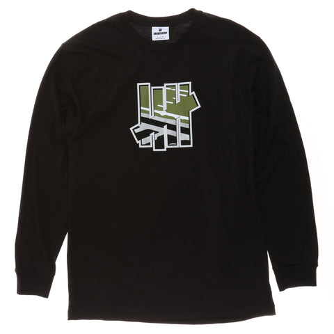 Undefeated 5 Strike Play L/S Tee - Black
