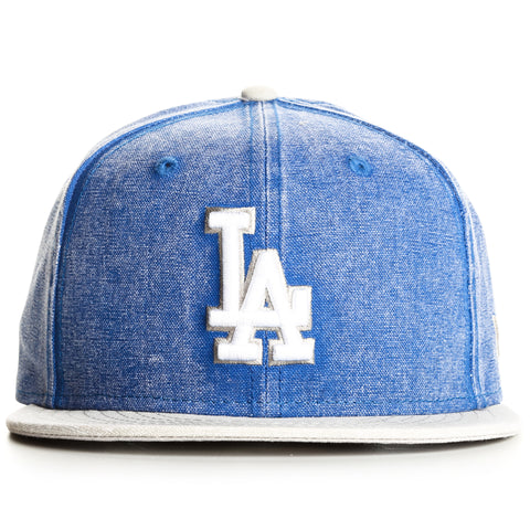 New Era 9Fifty Rugged Canvas Snapback Los Angeles Dodgers - Blue
