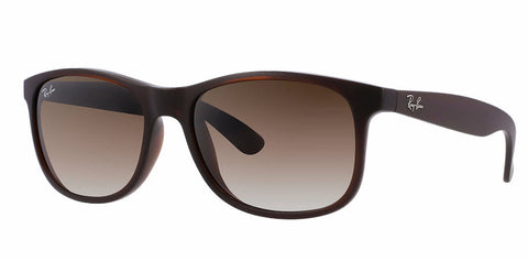 RAYBAN ANDY SUNGLASSES MATT-BROWN