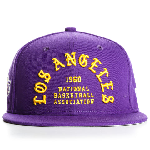 New Era 9Fifty Team Deluxe Snapback Los Angeles Lakers - Purple
