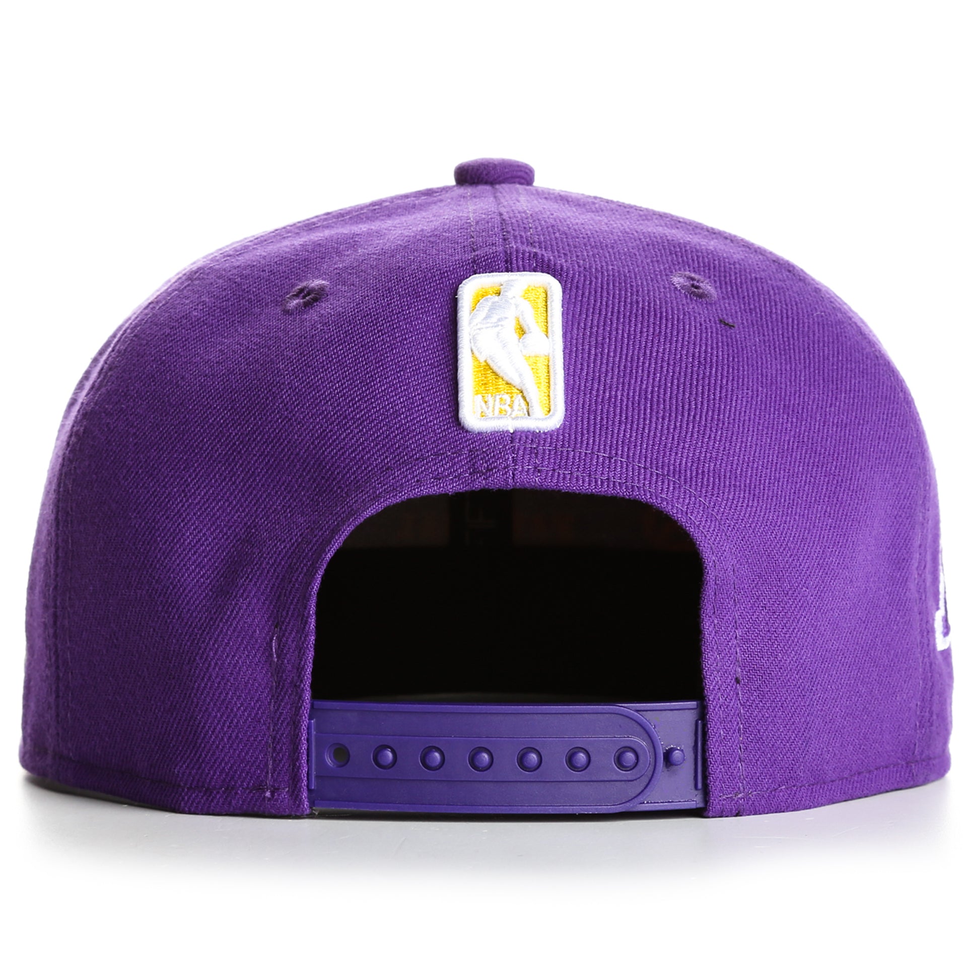 New Era Purple Los Angeles Lakers Micro Logo 9TWENTY Trucker Adjustable Hat