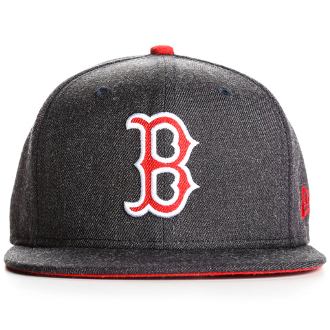 New Era 9Fifty Boston Red Sox Heather Hype Snapback - Charcoal Heather